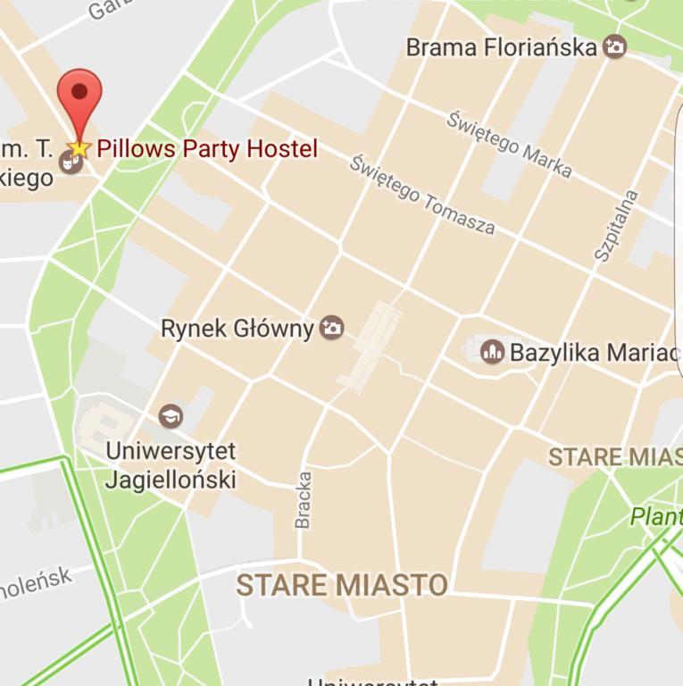Pillows Party Hostel Краків Екстер'єр фото